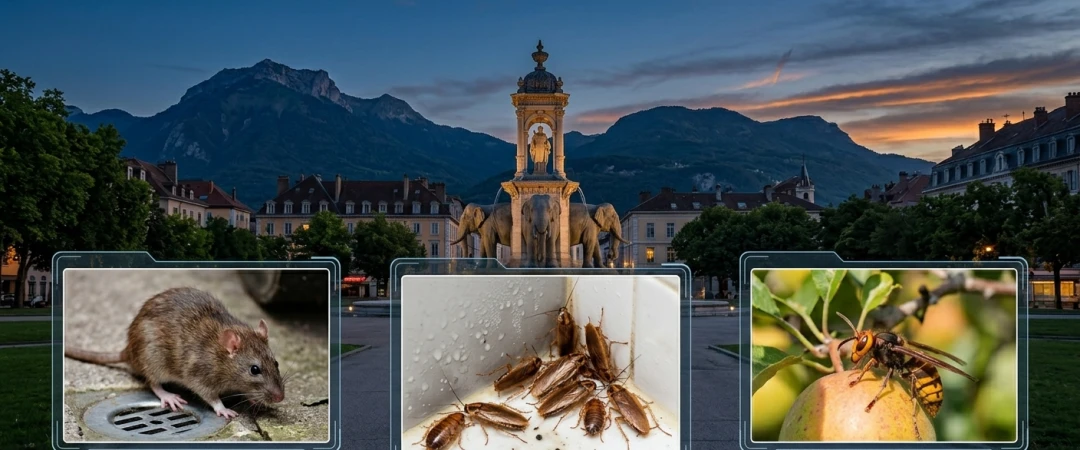 #quels sont les nuisibles fréquents à chambéry #identification rongeurs #identification nuisibles maison #identification insectes entreprise