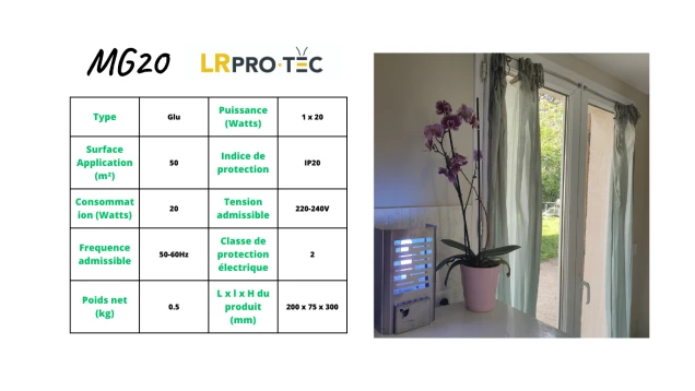 désinsectiseur tue mouches